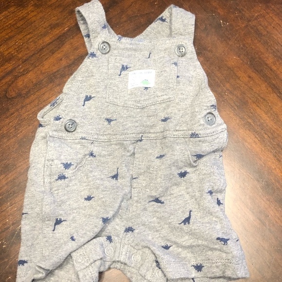 Carter’s Short Overalls Size 6 Months - Picture 5 of 7
